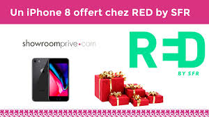 Magasins mis à jour en march 2021. C Est Reparti Avec L Iphone 8 Gratuit Chez Red By Sfr En Vente Privee