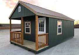 Tiny house with elevated loft area and wood exterior on wheels. Shed To House 5 Sheds Converted To Homes Classic Buildings