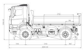 Tipper will get through a 9ft / 2.75m gap on level ground with a straight run. 4x4 Three Way Tipper Tatratrucks Com