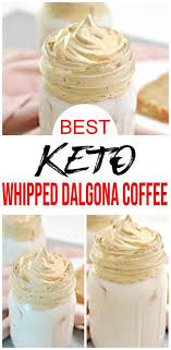 Keto Dalgona Coffee Easy Simple Whipped Dalgona Coffee Low Carb Coffee You Will Love Simple 5 Ingre Keto Coffee Recipe Coffee Recipes Yummy Dessert Drinks