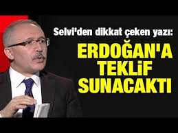 Abdulkadir selvi'nin köşe yazılarındaki hatalarına ilişkin incelemeler. Abdulkadir Selvi Den Dikkat Ceken Yazi Erdogan A Teklif Sunacakti Youtube