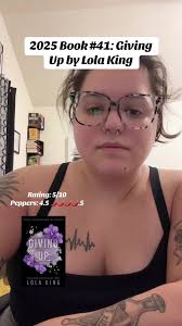 A Year in Book Review: #41 is Giving Up by Lola King #fyp #foryoupage  #booktok #booktoker #booktokfyp #bookrecommendations #books #bookworm  #booklover #bookrecs #romancebooks #spice #darkromancereads ...