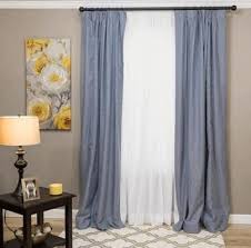 Sheer window curtains with curtain, add sheer curtains to your drapes to complement any room's colors. 7 Ways To Hang Sheer Curtains Curtains Up Blog Kwik Hang