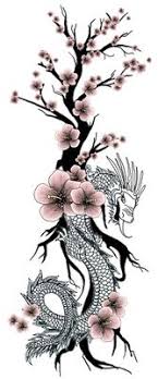 Shipping was fast and both prints arrived safe and sound in a really well packaged, reinforced, envelope. Pin By Minie On Tattoo Inspiration Blossom Tree Tattoo Cherry Blossom Tattoo Dragon Tattoo With Flowers