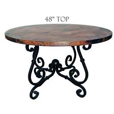 french dining table 48in. diameter