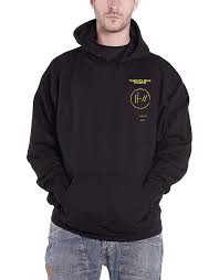 twenty one pilots hoodie official trench title official mens black pullover