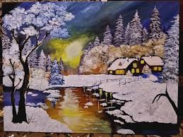 Check out these winter wonderland animal crafts! Buy Winter Wonderland Painting At Lowest Price By Suhail Lone