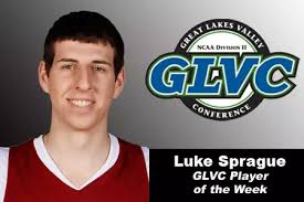 Sprague named Player of the Week in GLVC