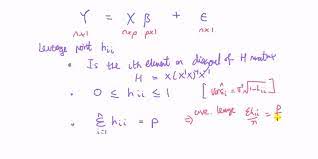 Properties Of Leverage Points In Regression With Proofs Note Typo Youtube