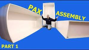 The product assembly instructions will be listed. Ikea Pax Wardrobe Assembly Part 1 Youtube