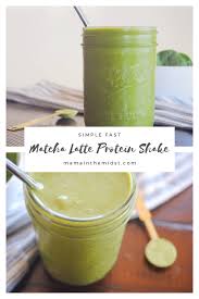 Matcha Latte Protein Shake Protein Powder Recipes Shakes Vanilla Protein Shake Recipes Protein Powder Recipes Vanilla