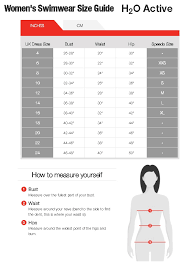 speedo size guide