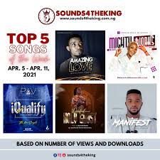 Top 5 Nigerian Gospel Songs Of The Week 2nd Week Of April 2021 In 2021 Gospel Song Songs Gospel