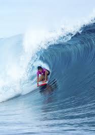 Professional surfer who is known for being a member and competitor of the world surf league. Silvana Lima Enjoying Perfect Waves At Cloudbreak In Round 2 Fijipro Surfing Surfing Pictures Sup Surf