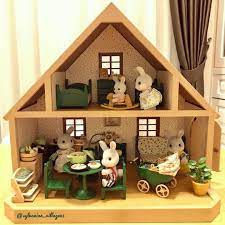 sylvanian village on instagram lovely house happy family sylvanian 1985 starter house sylvanian families house sylvanian families starter home