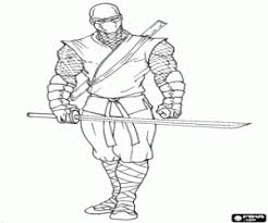 Free Master Ninja Ready For The Fight Coloring And Printable Page In 2020 Coloring Pages Anime Ninja Pikachu Coloring Page