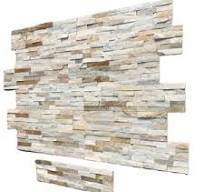 Cream Beige Stone Panels - Natural Split Face Cladding