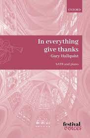 We did not find results for: In Everything Give Thanks Gary Hallquist Noten Fur Gemischten Chor