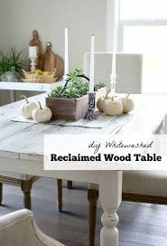 Check spelling or type a new query. Whitewashed Reclaimed Wood Dining Table Satori Design For Living