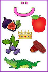 كلمات حرف التاء الأطفال بعض أنواع الفواكه arabic alphabet arabic kids arabic alphabet letters