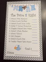 Baby Shower Price Is Right Game Board Aveeno Baby Shampoo Shower Price Kids Hangers