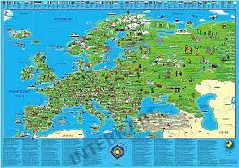 Wer die europakarte lernen will, sollte eine landkarte als hilfsmittel nutzen. Kinder Europa Karte