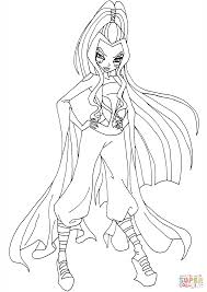 Winx Club Trix Coloring Pages Kleurplaten Kleuren