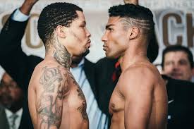 Jumps up two weight classes to fight an undefeated mario barrios who is a knockout artist and 6 inches taller than him and gets the tko with 3 knockdowns. Gervonta Davis Schafft Das Gewichtslimit Erst Im Zweiten Anlauf