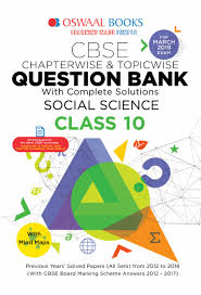 Oswaal Cbse Question Bank Class 10 Social Science