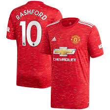 Order your manchester united 2020/21 home kit here. Manchester United Home Shirt 2020 21 With Rashford 10 Printing