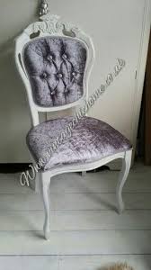 Maybe you would like to learn more about one of these? Crushed Velvet Dressing Table Chair With Beautiful Crystal Buttons And White Shabby Frame Www Vint Dressing Table Chair Dressing Table With Chair Cool Chairs