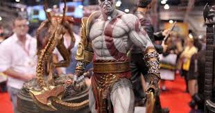 for the serious god of war fan sideshow collectibles offers a kratos that s more detailed more massive and clearly more seething god of war comic con statue