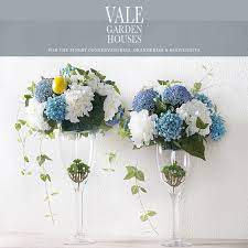 浪漫蓝色果实绣球花艺插花仿真花假花装饰花玄关花餐桌花 淘宝网 window coverings table decorations home and garden