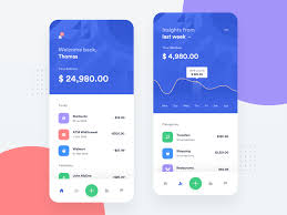 Banking App Home Insights In 2020 Banking App Money Management Finance App