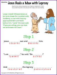 Find 4,878 synonyms for suffering and other similar words that you can use instead based on. Jesus Heals A Man With Leprosy Unscramble Kids Korner Biblewise Jesus Heals Jesus Calms The Storm Miracles Of Jesus