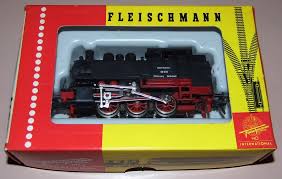 Vintage Fleischmann 1321 Steam Train Engine Ho Scale Made In Germany Model Trains Train Engines Train