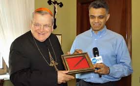 Image result for Photo of Cardinal Raymond Burke with John Henry Westen