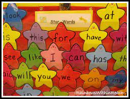 Classroom Crashing Word Walls Word Wall Environmental Print Sight Words Kindergarten