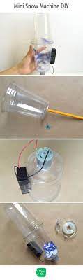Mini Snow Machine Diy Create The Magic Of Snow Without All The Cold With A Set Of Simple Electronics W Camping Games Kids Learning Science Projects For Kids