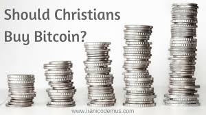 A bitcoin is the most popular cryptocurrency today. Should Christians Buy Bitcoin Ira Nicodemus
