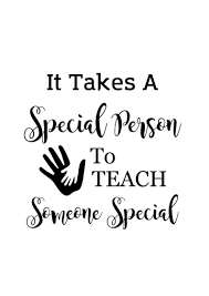 It Takes A Special Person To Teach Someone Special Special Etsy In 2021 Teacher Appreciation Quotes Teacher Quotes Inspirational Special Education Quotes