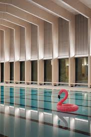 Schwimmen Inmitten Der Natur Schwimmhalle Von Hawkins Brown In Surrey Schwimmhalle Hallenbad Architektur