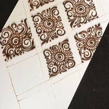 Inspired By Sararamehndi Grids Henna Practice After A Couple Of Months Of Not Using A Henna Beginner Henna Designs Henna Designs Easy Beautiful Mehndi Design