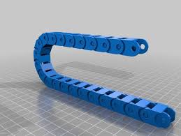 Fully Parametric Cable Chain By Zerginator Thingiverse Useful 3d Prints 3d Printer Designs 3d Printing Diy