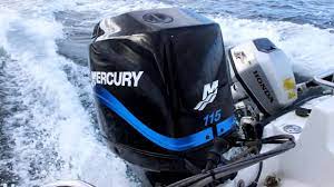 Mercury 115 Elpto Saltwater 2 Stroke Outboard Motor Sea Trial Douglas Isle Of Man Youtube