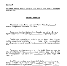 Inilah contoh karangan berbentuk autobiografi. Contoh Soalan Karangan Autobiografi Selangor N