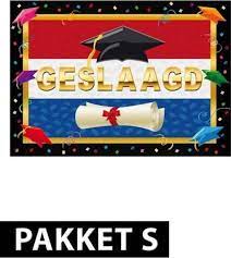 Morgen volgen uitslagen havo en vwo @examengeslaagd. Bol Com Geslaagd Versiering Pakket Klein