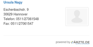 Ursula Nagy in 30629 Hannover Psychotherapeuten