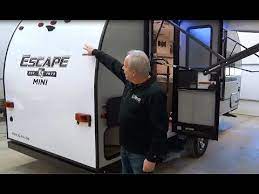 Kz spree escape mini travel trailer. 2019 Escape Mini 181 Ks By Kz Youtube
