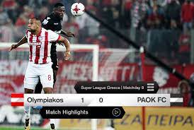 Packed toumba stadium and the atmosphere in the stands was the most spectacular sight of the evening, as proceedings on the pitch were far from exciting. Olympiakos Paok Highlights Paokfc